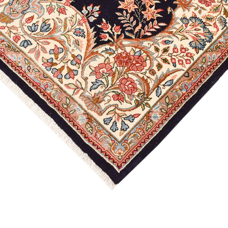 Alfombra persa - Real - 181 x 122 cm - azul oscuro