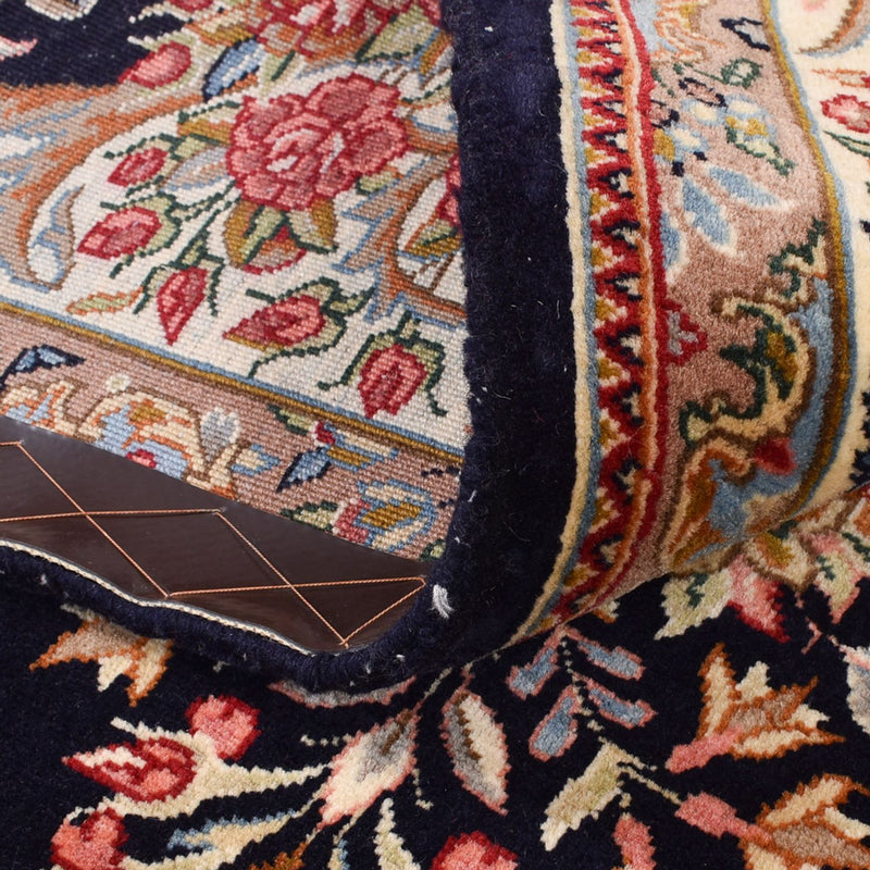 Alfombra persa - Real - 181 x 122 cm - azul oscuro