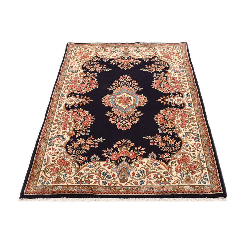 Alfombra persa - Real - 181 x 122 cm - azul oscuro