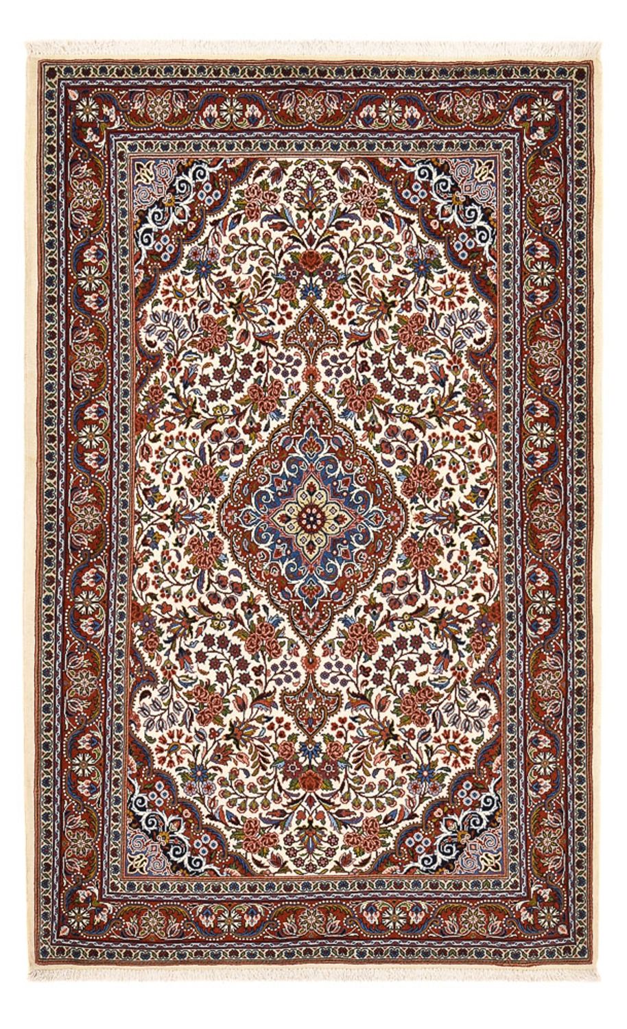 Alfombra persa - Nómada - 210 x 128 cm - multicolor
