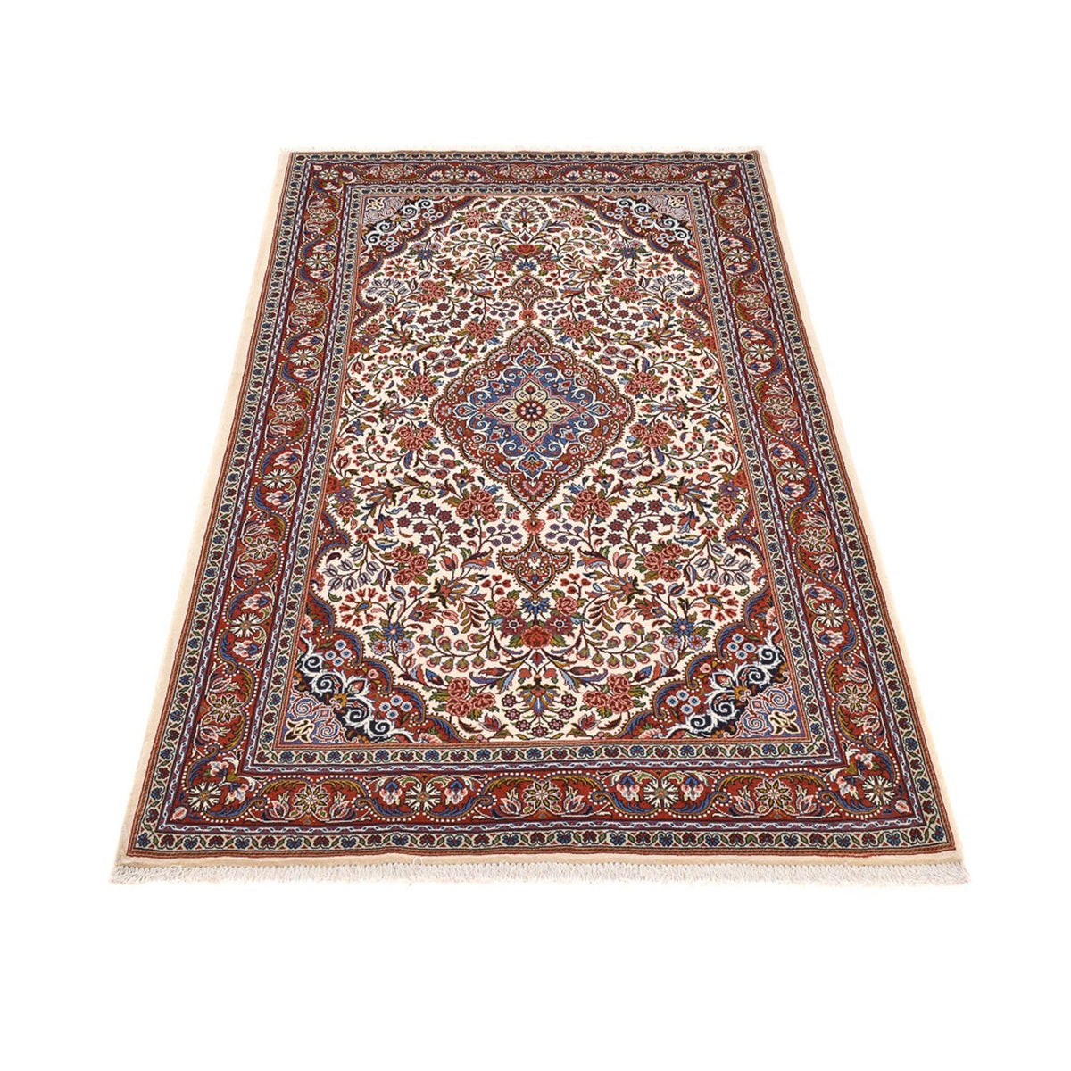 Alfombra persa - Nómada - 210 x 128 cm - multicolor