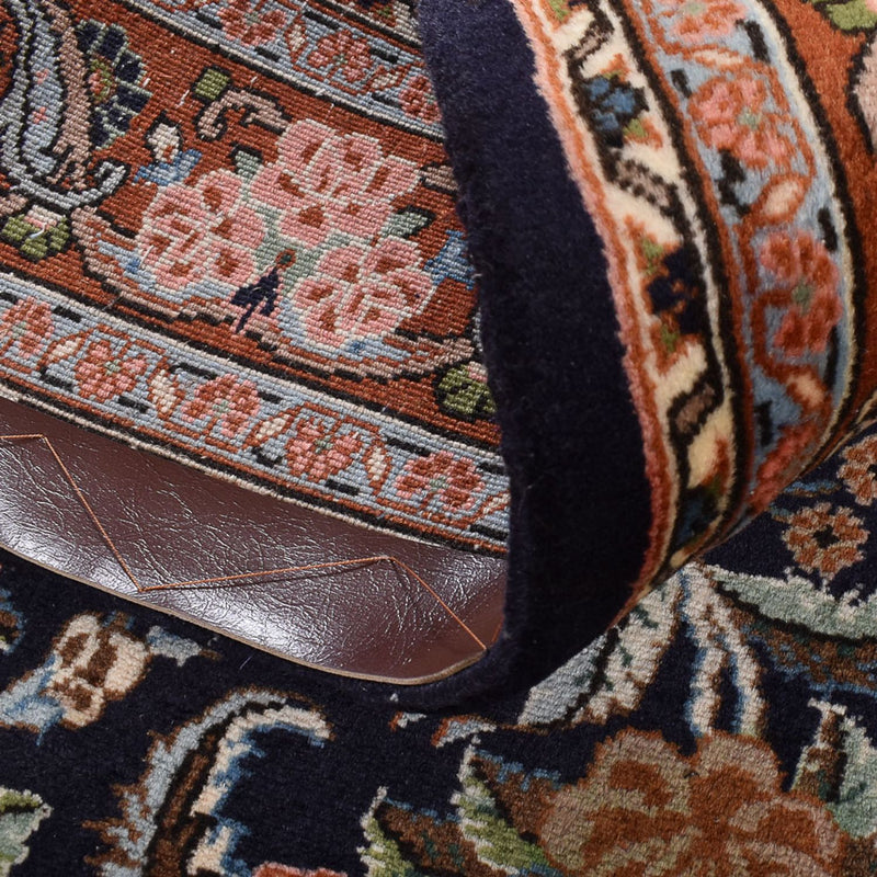 Alfombra persa - Clásica - 202 x 138 cm - azul oscuro