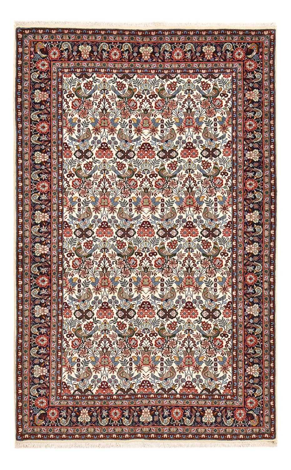 Alfombra persa - Bidjar - 215 x 137 cm - crema