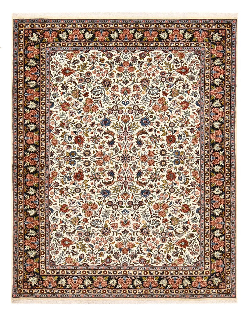 Alfombra persa - Bidjar - 233 x 178 cm - beige claro
