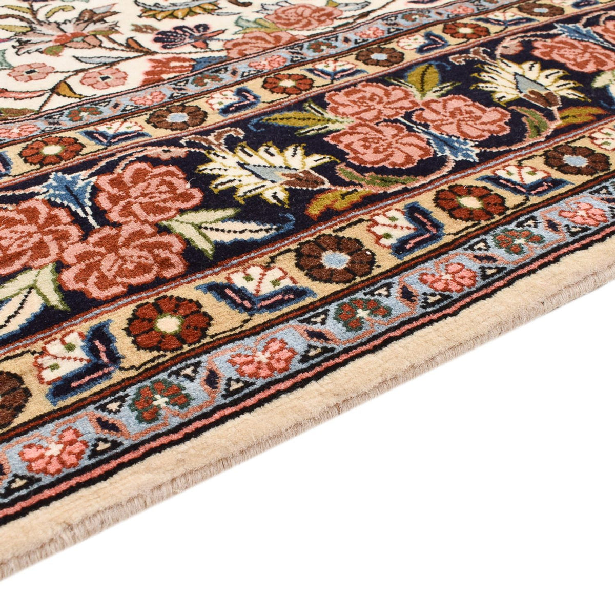 Alfombra persa - Bidjar - 233 x 178 cm - beige claro
