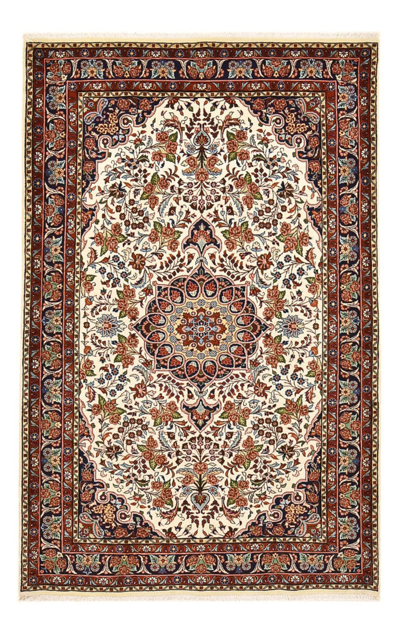 Alfombra persa - Bidjar - 211 x 135 cm - crema