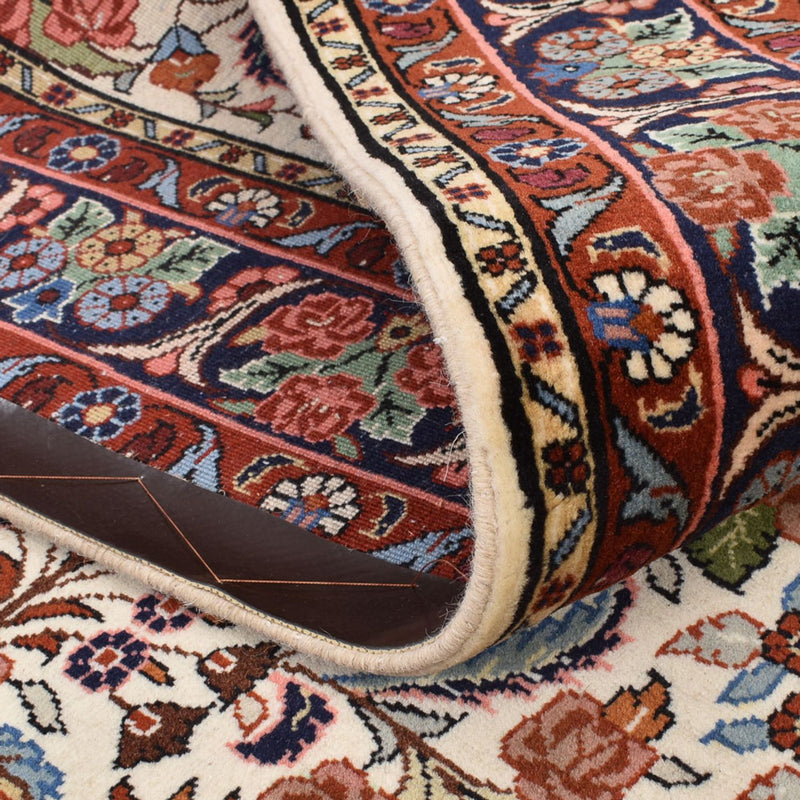 Alfombra persa - Bidjar - 211 x 135 cm - crema