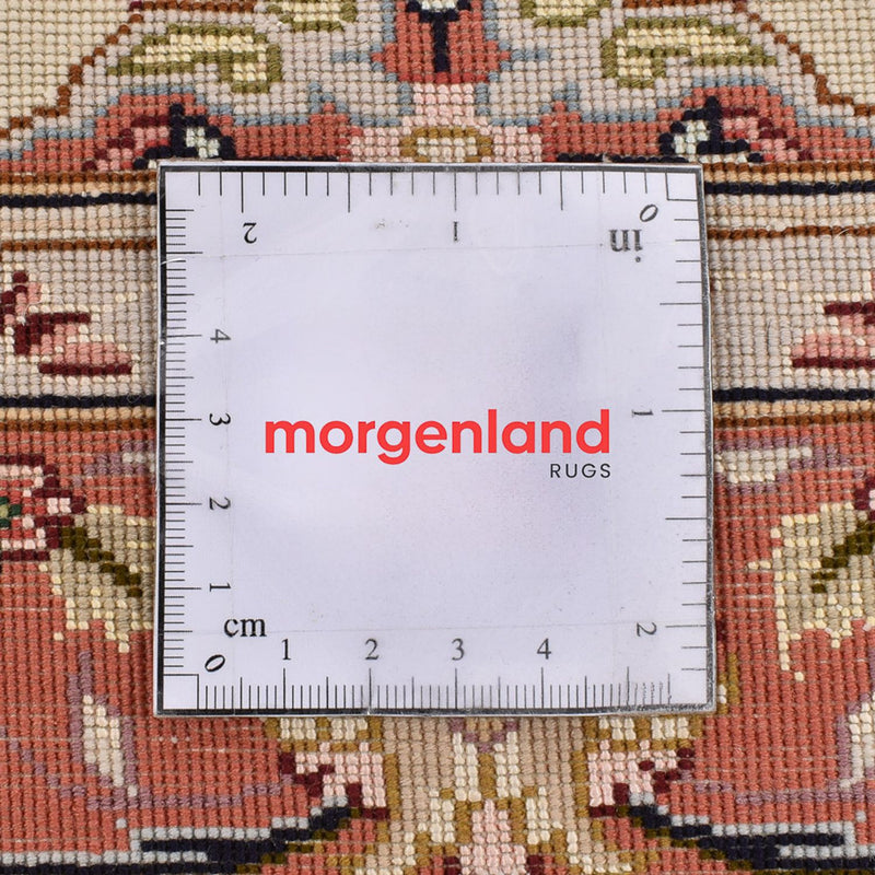 Alfombra de pasillo Alfombra Persa - Tabriz - Real - 197 x 80 cm - beige