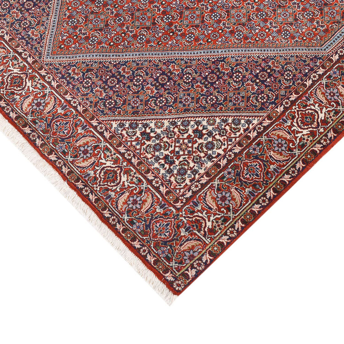 Alfombra persa - Bidjar - 235 x 138 cm - óxido