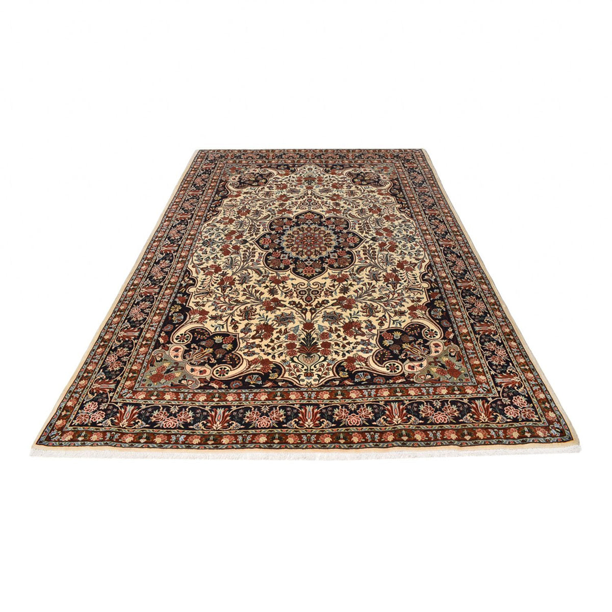 Alfombra persa - Bidjar - 296 x 204 cm - arena