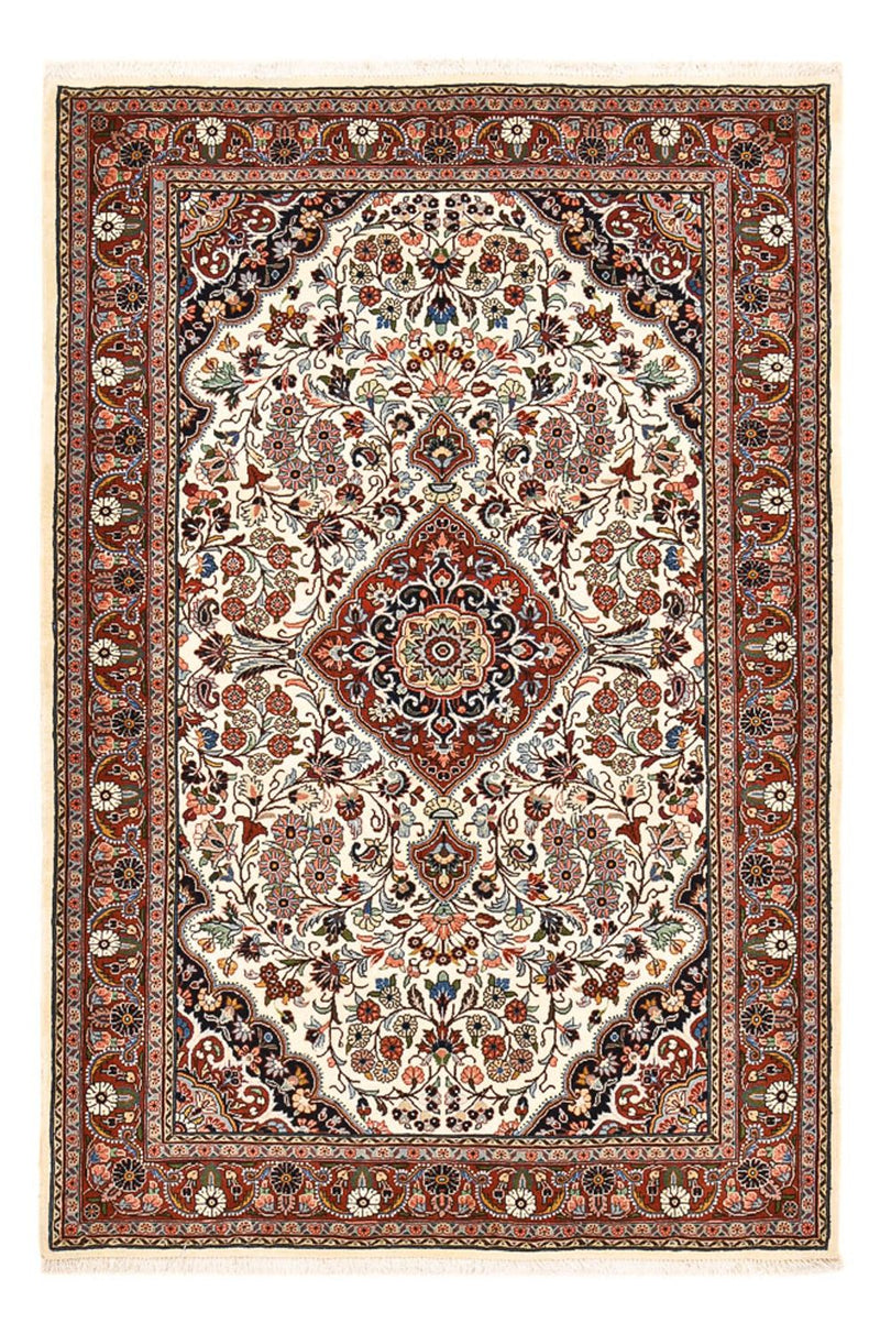 Alfombra persa - Bidjar - 209 x 139 cm - crema