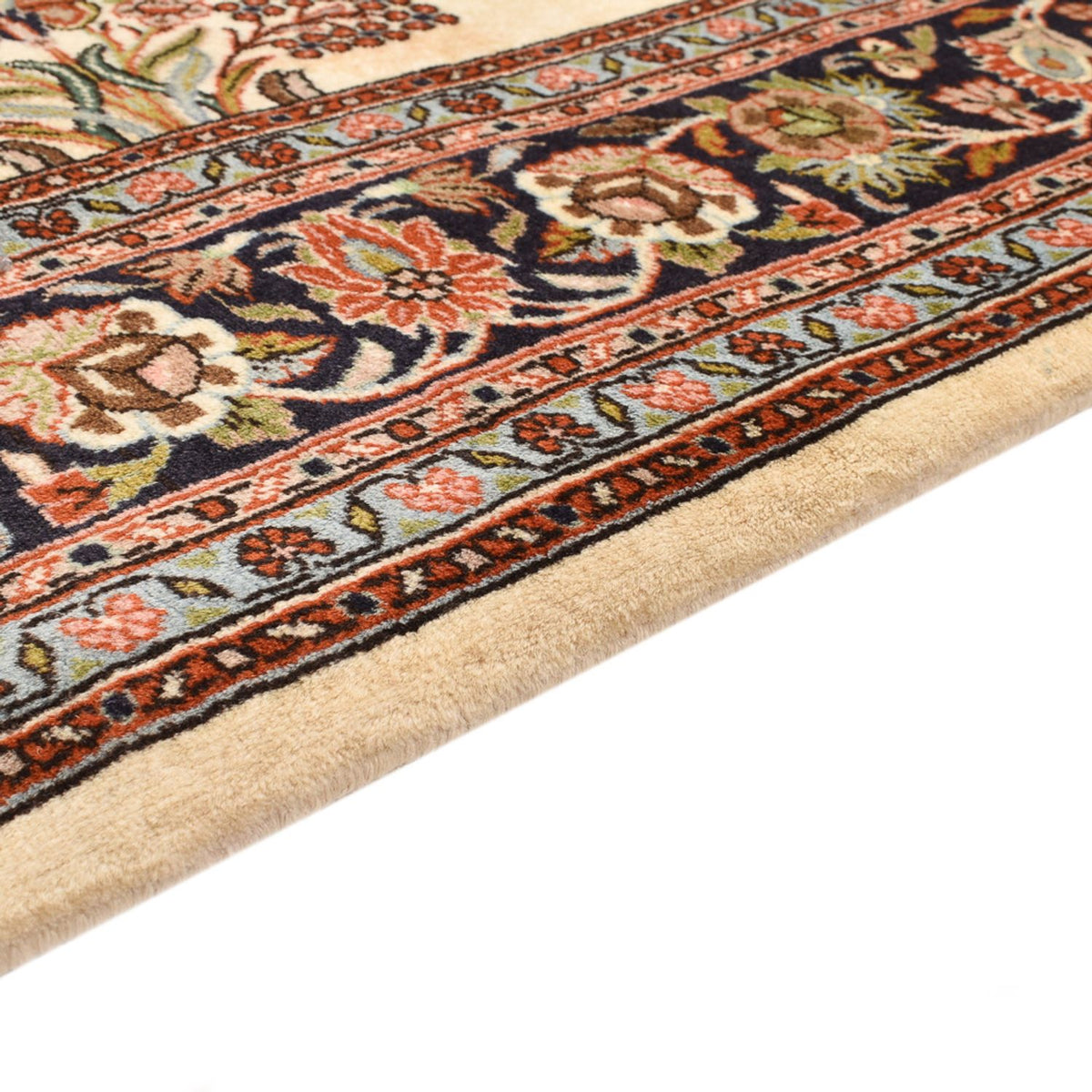 Alfombra persa - Bidjar - 212 x 140 cm - beige