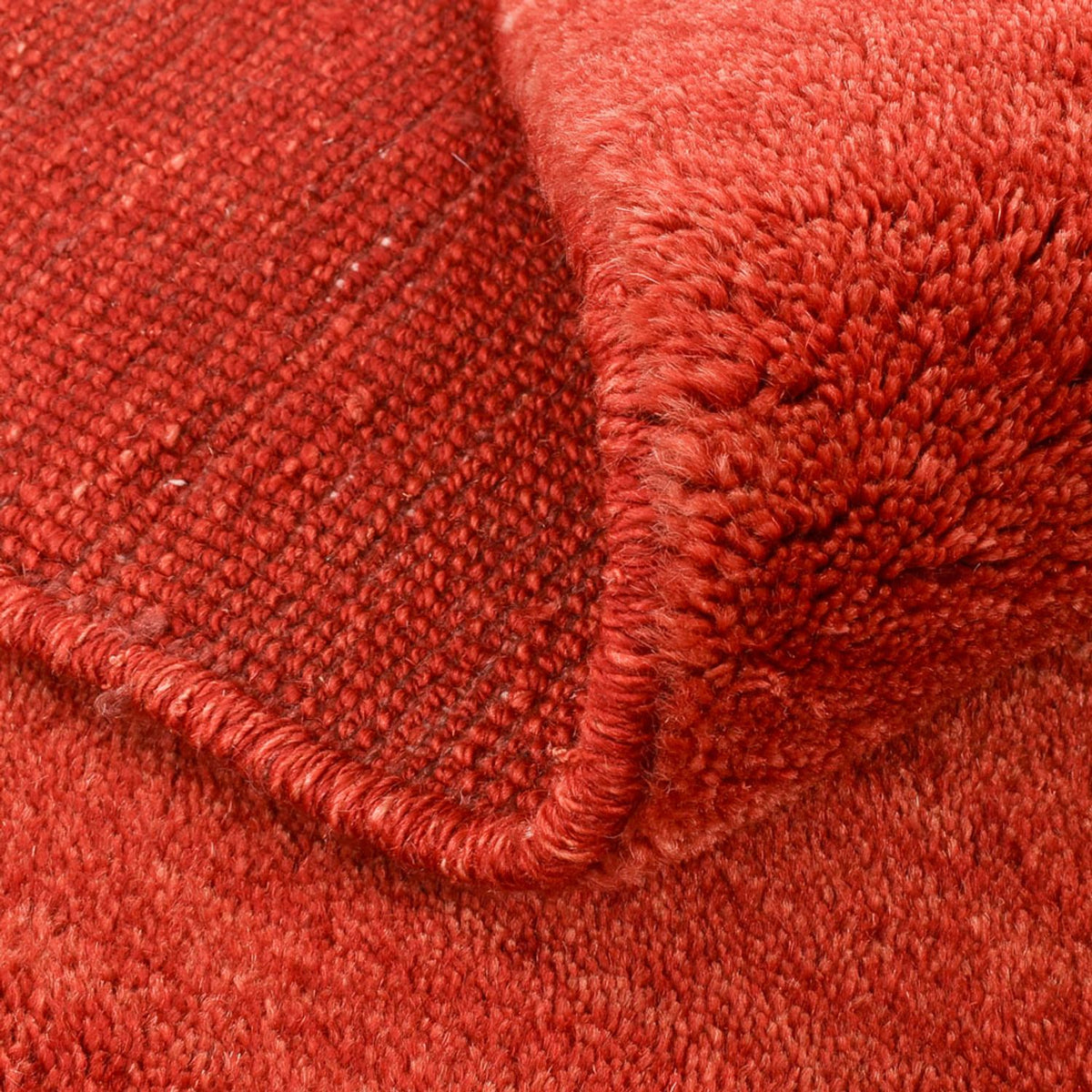 Alfombra Gabbeh - Persa - 170 x 124 cm - rojo