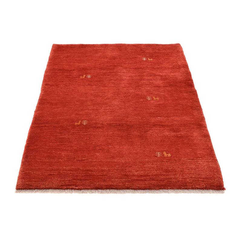 Alfombra Gabbeh - Persa - 170 x 124 cm - rojo