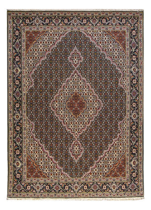 Alfombra Persa - Tabriz - Real - 208 x 149 cm - óxido