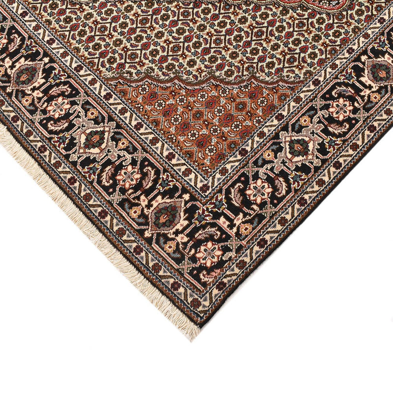 Alfombra Persa - Tabriz - Real cuadrado  - 202 x 198 cm - marrón