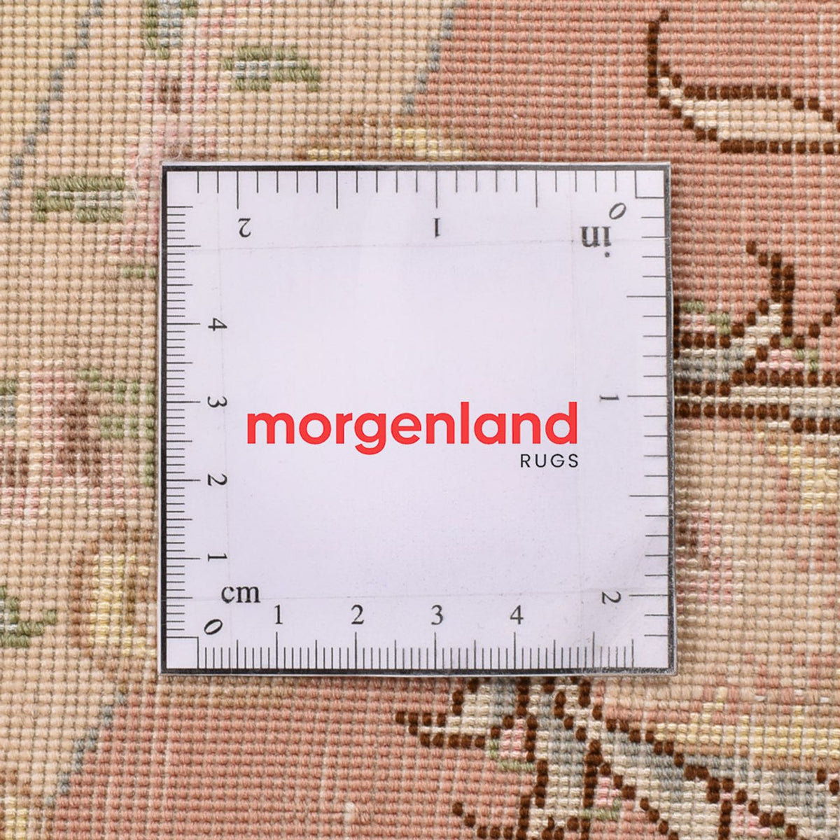 Alfombra Persa - Tabriz - Real redondo  - 150 x 150 cm - beige