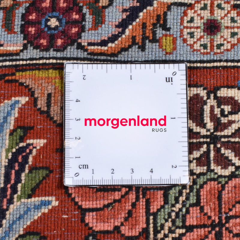 Alfombra persa - Bidjar - 298 x 199 cm - azul oscuro