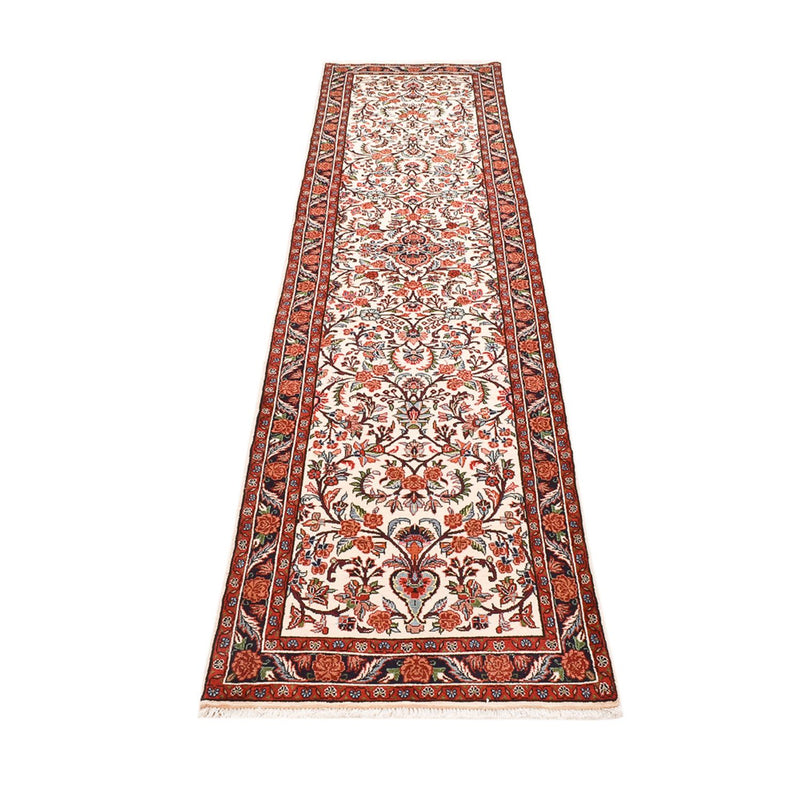 Alfombra de pasillo Alfombra persa - Bidjar - 316 x 76 cm - beige