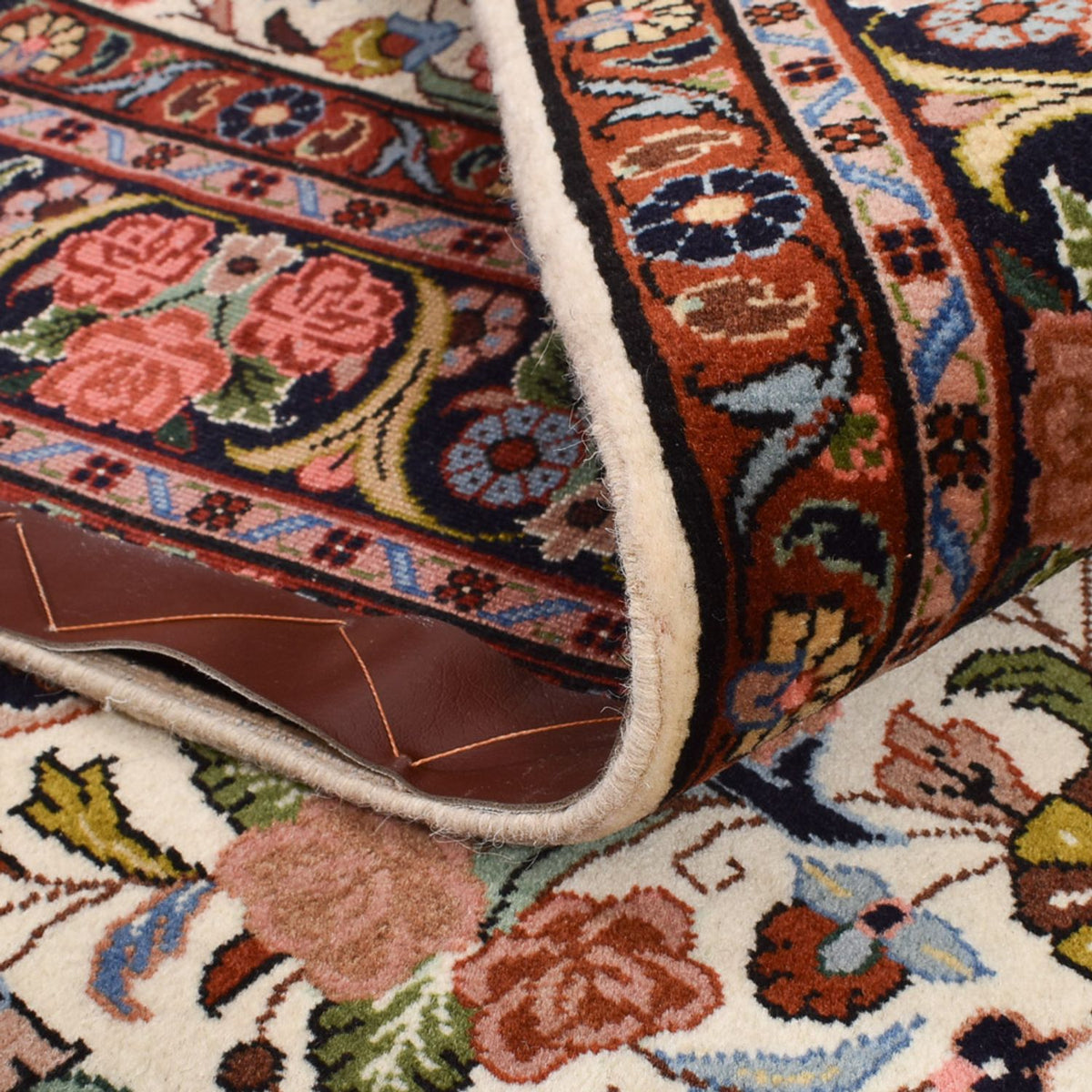 Alfombra persa - Bidjar - 206 x 137 cm - crema