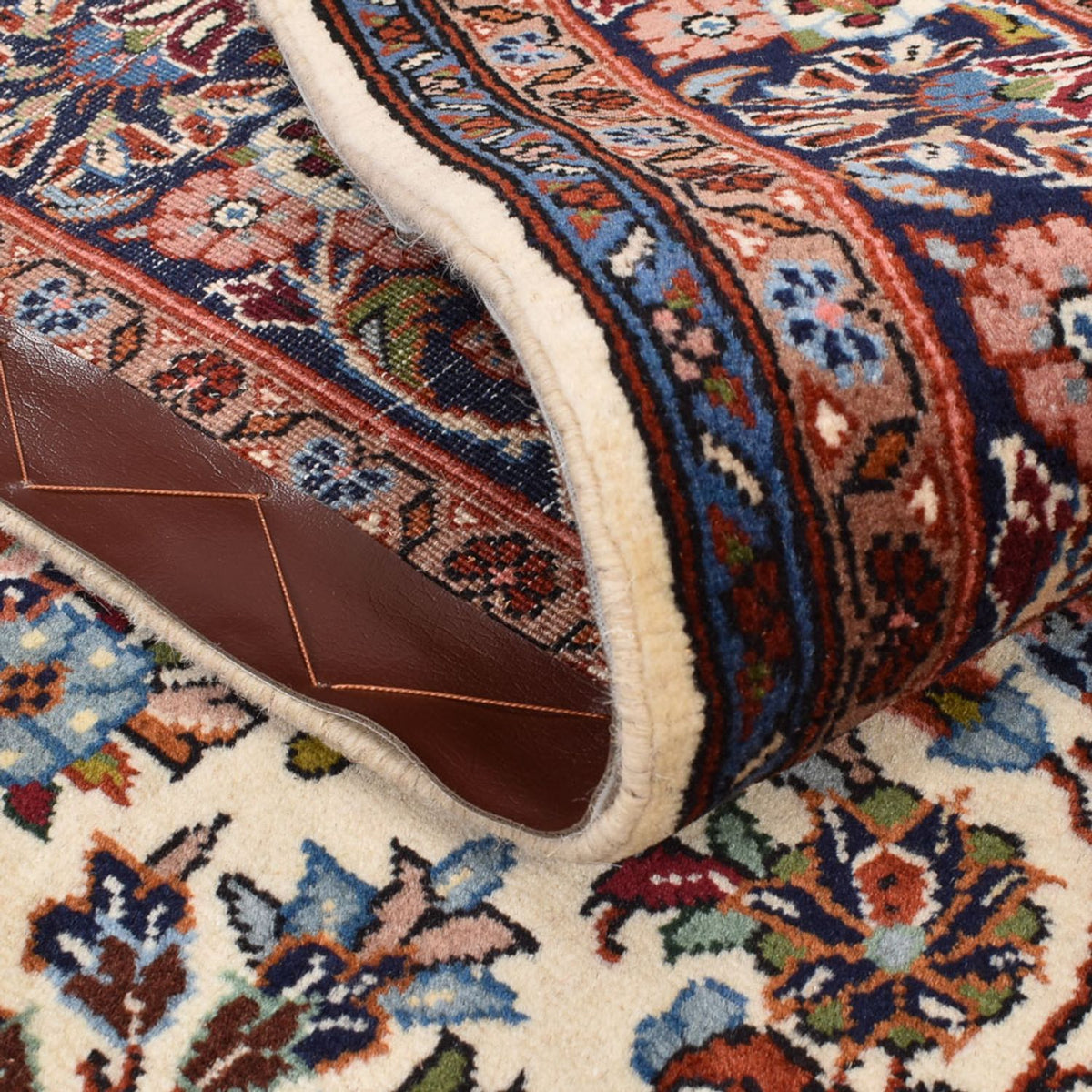 Alfombra persa - Bidjar - 226 x 135 cm - crema
