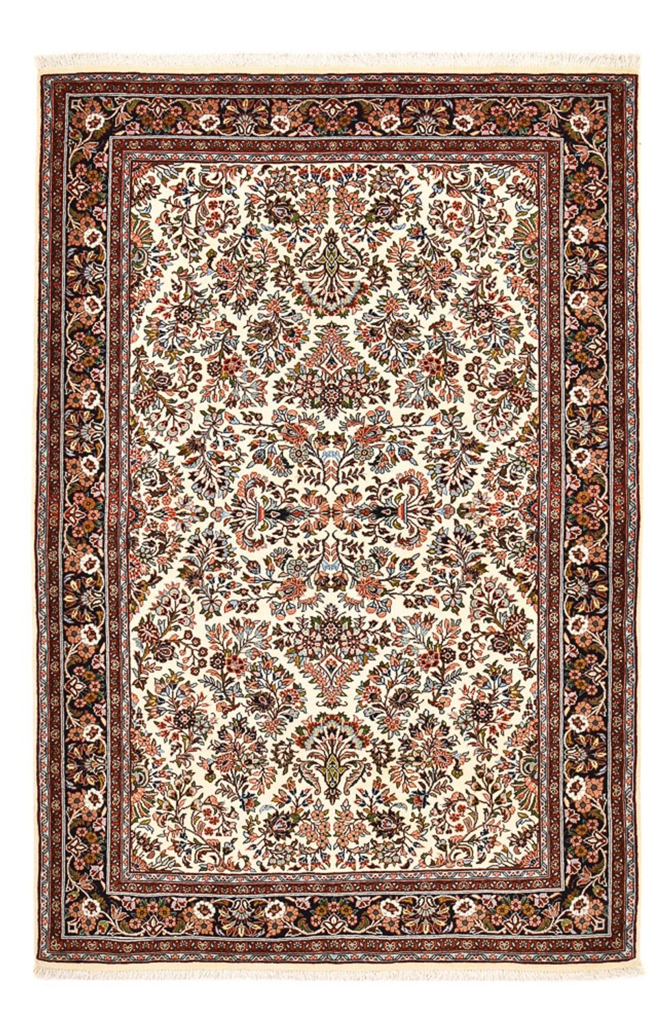 Alfombra persa - Bidjar - 213 x 135 cm - crema