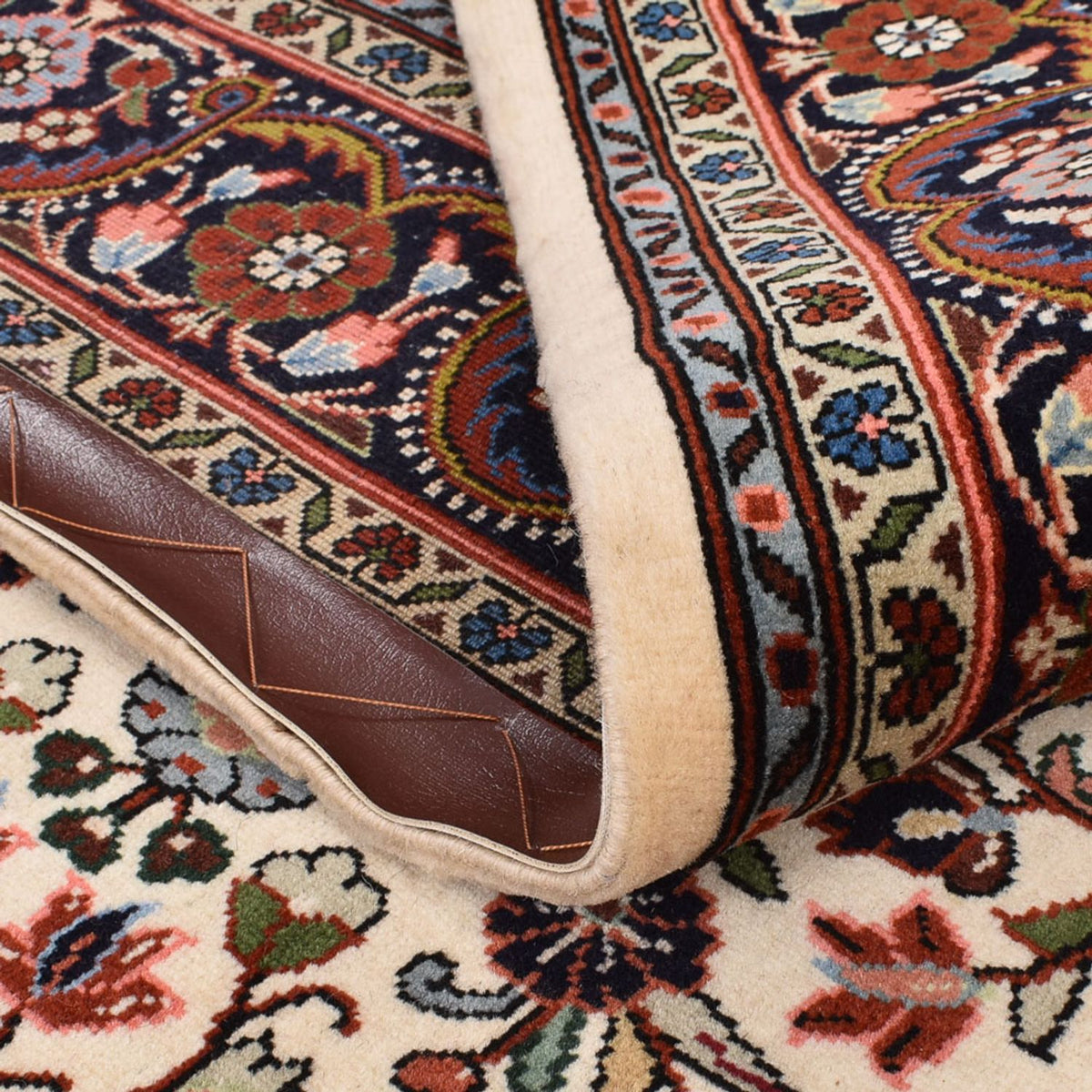 Alfombra persa - Bidjar - 214 x 140 cm - crema