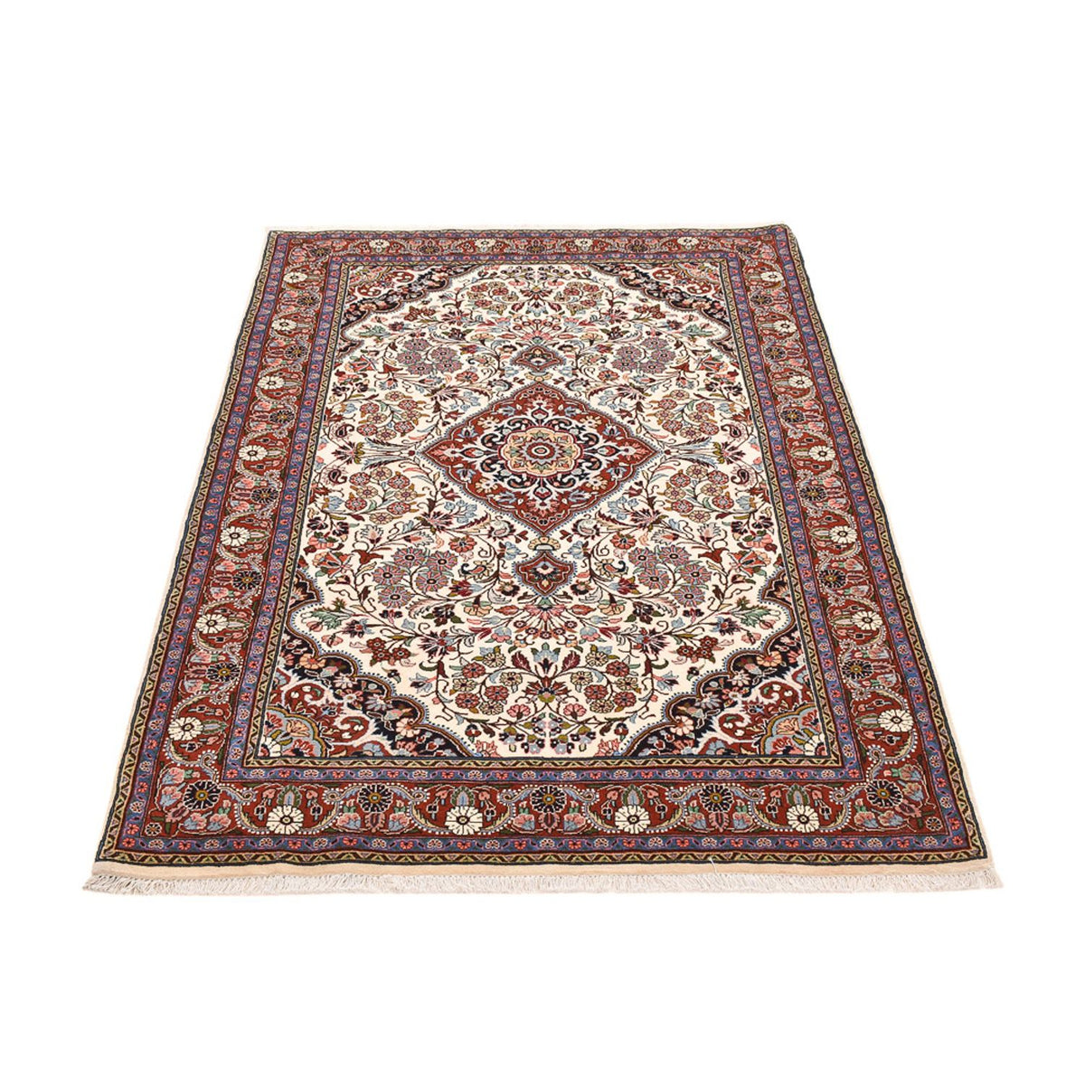 Alfombra persa - Bidjar - 208 x 136 cm - crema