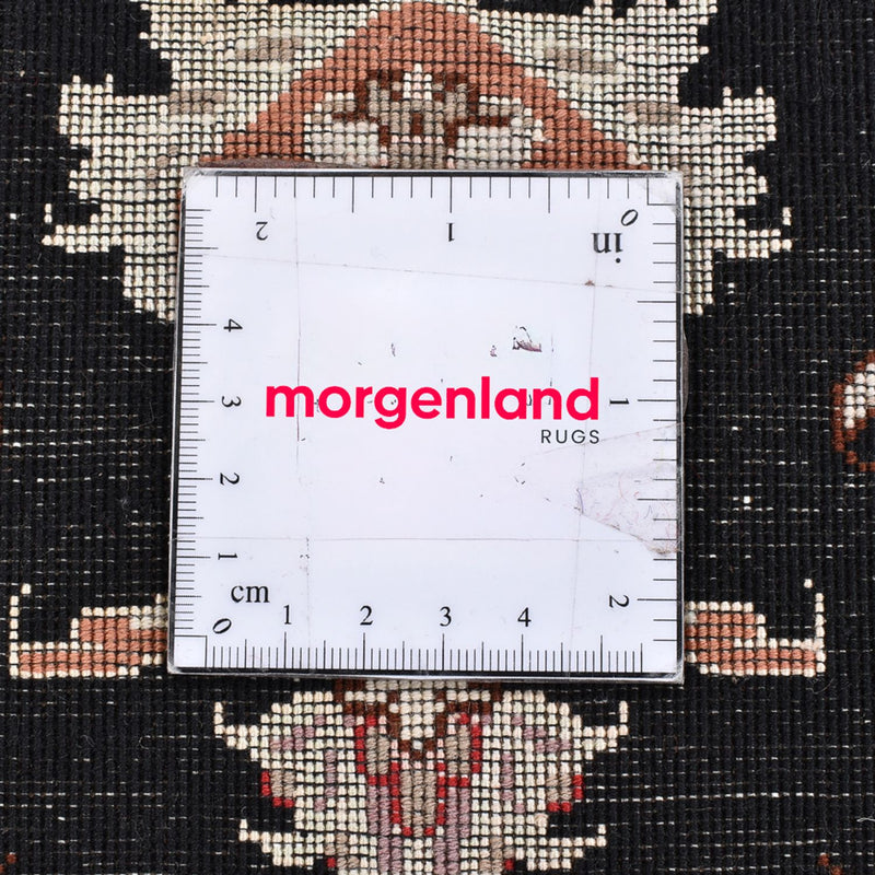 Alfombra Persa - Tabriz - Real - 88 x 60 cm - azul oscuro