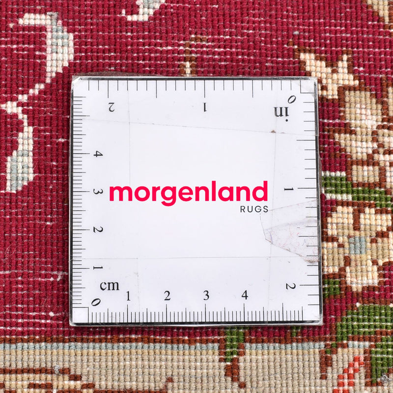 Alfombra Persa - Tabriz - Real - 90 x 60 cm - rojo