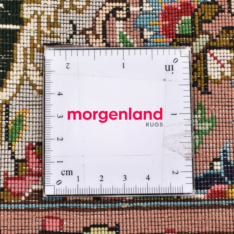 Alfombra Persa - Tabriz - Real - 90 x 60 cm - azul oscuro