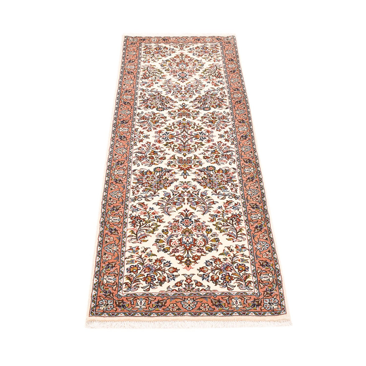 Alfombra de pasillo Alfombra persa - Clásica - 200 x 65 cm - beige