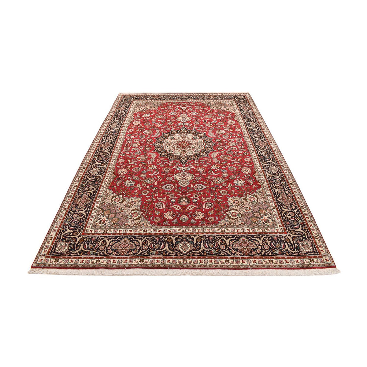 Alfombra Persa - Tabriz - Real - 307 x 203 cm - rojo