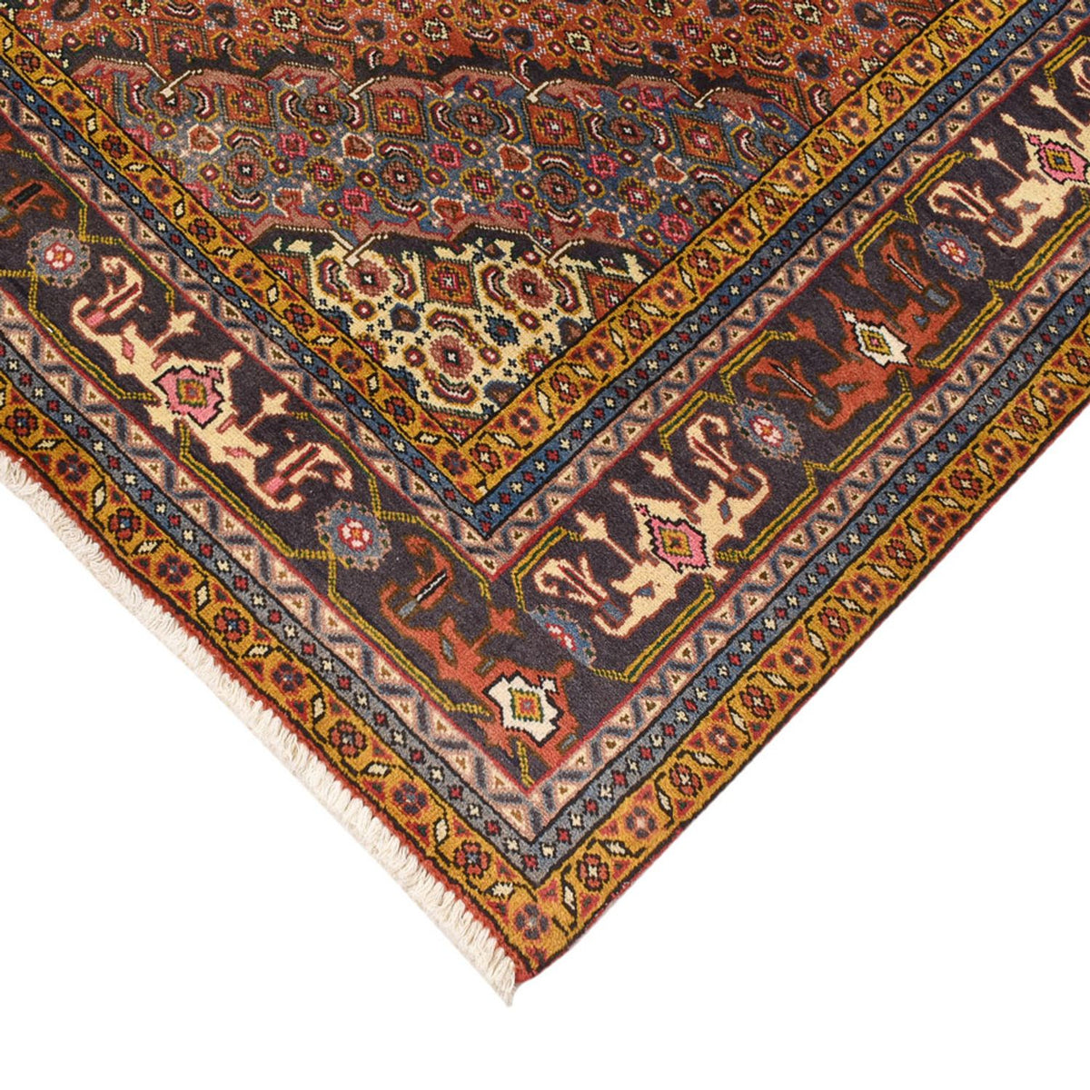 Alfombra persa - Nómada - 288 x 197 cm - naranja