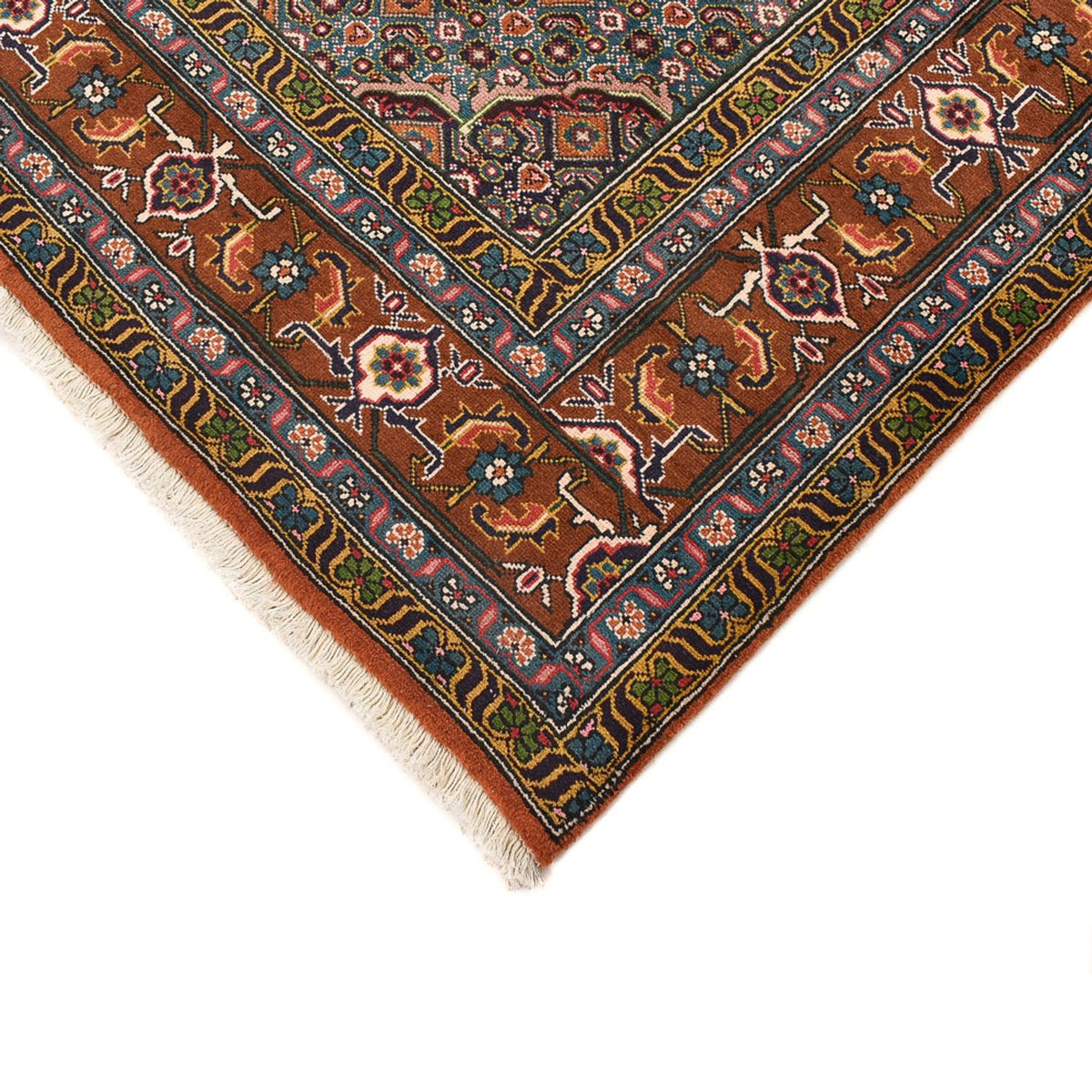 Alfombra persa - Nómada - 304 x 198 cm - beige oscuro
