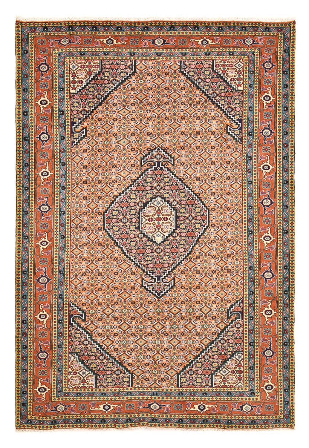 Alfombra persa - Nómada - 293 x 200 cm - beige oscuro