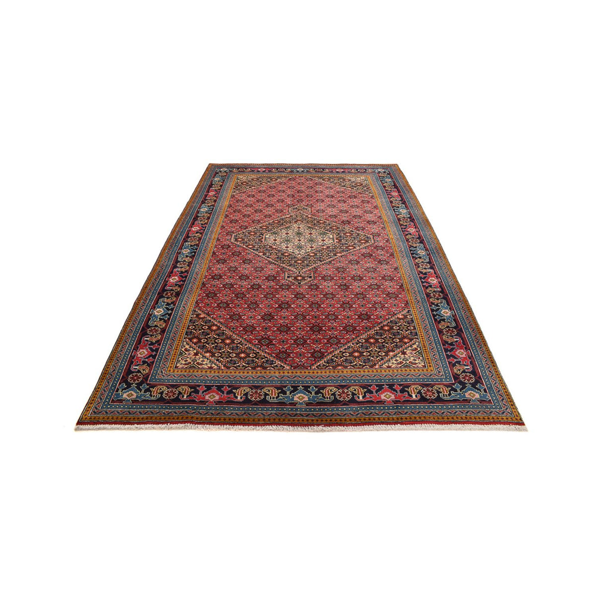 Alfombra persa - Nómada - 297 x 199 cm - rojo claro