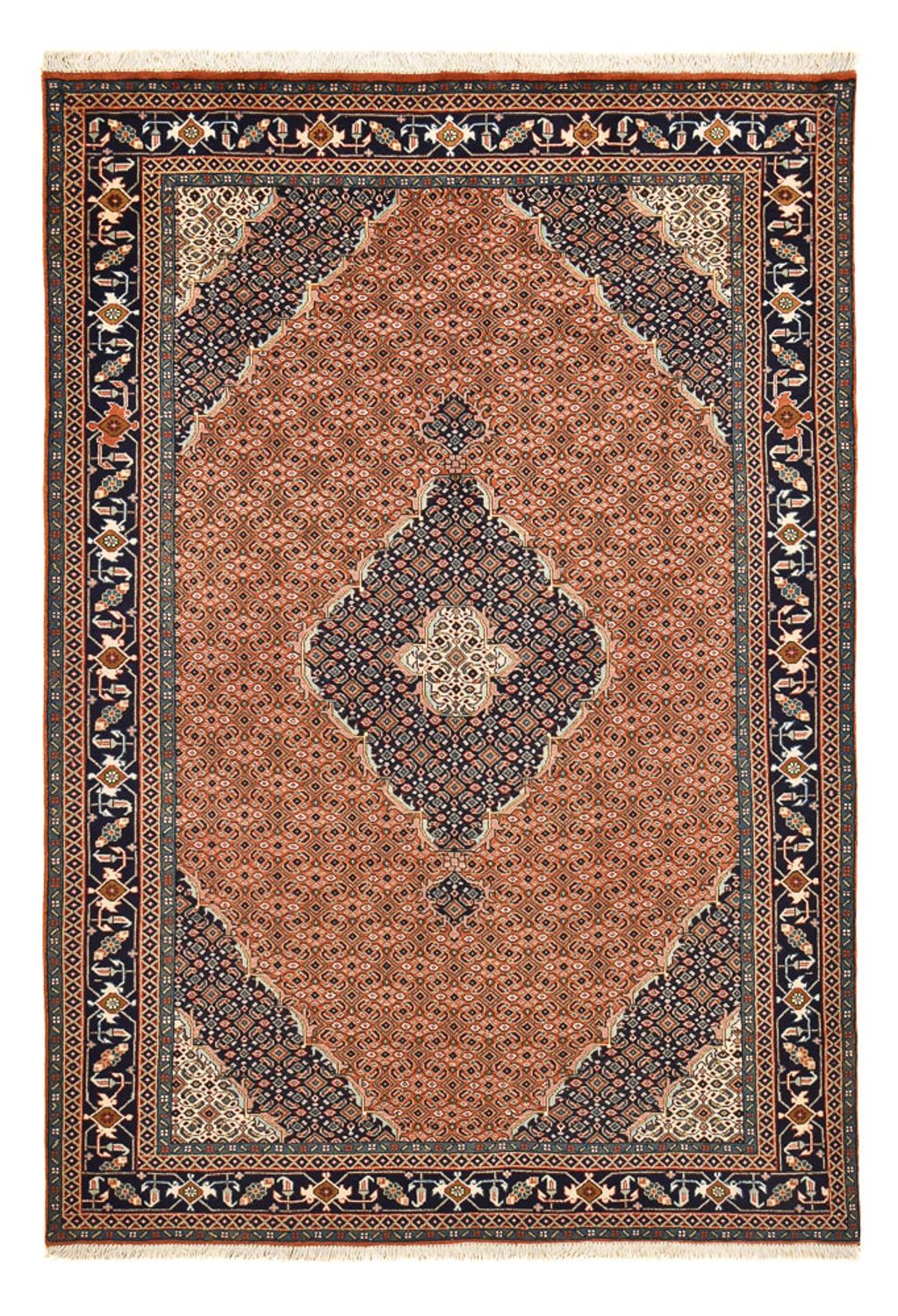 Alfombra persa - Nómada - 289 x 195 cm - beige oscuro