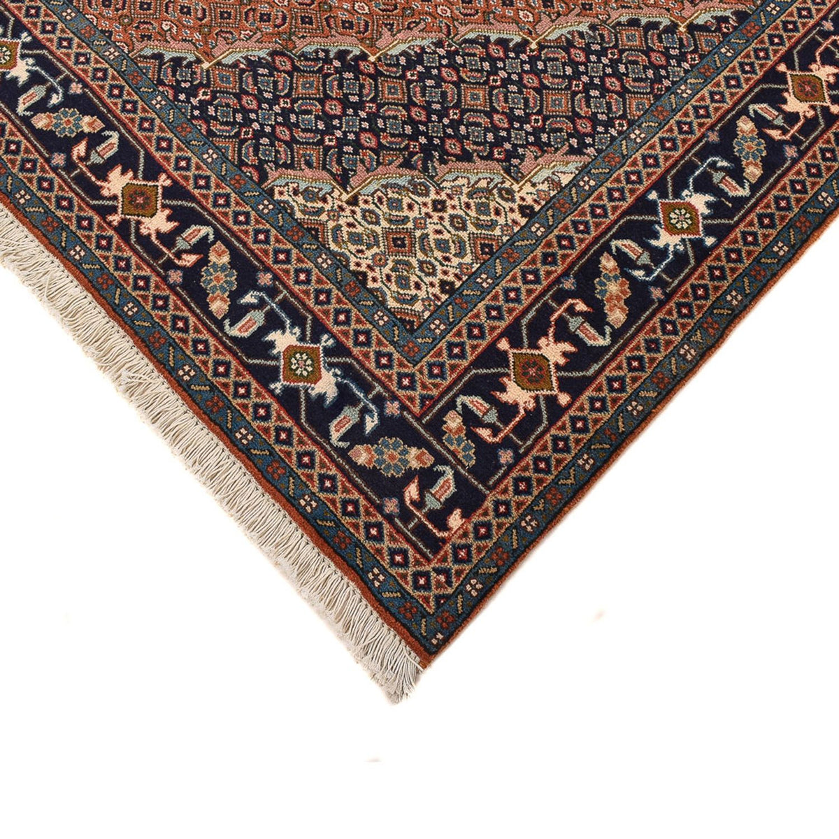 Alfombra persa - Nómada - 289 x 195 cm - beige oscuro