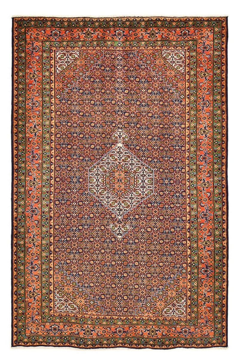 Alfombra persa - Nómada - 307 x 210 cm - beige oscuro
