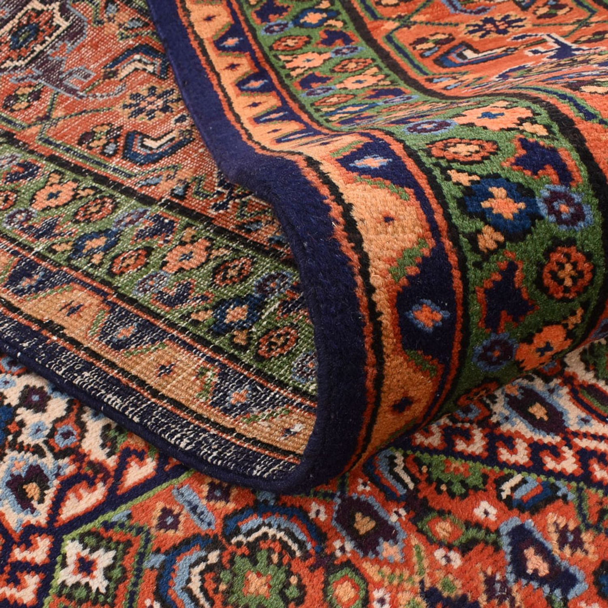 Alfombra persa - Nómada - 307 x 210 cm - beige oscuro