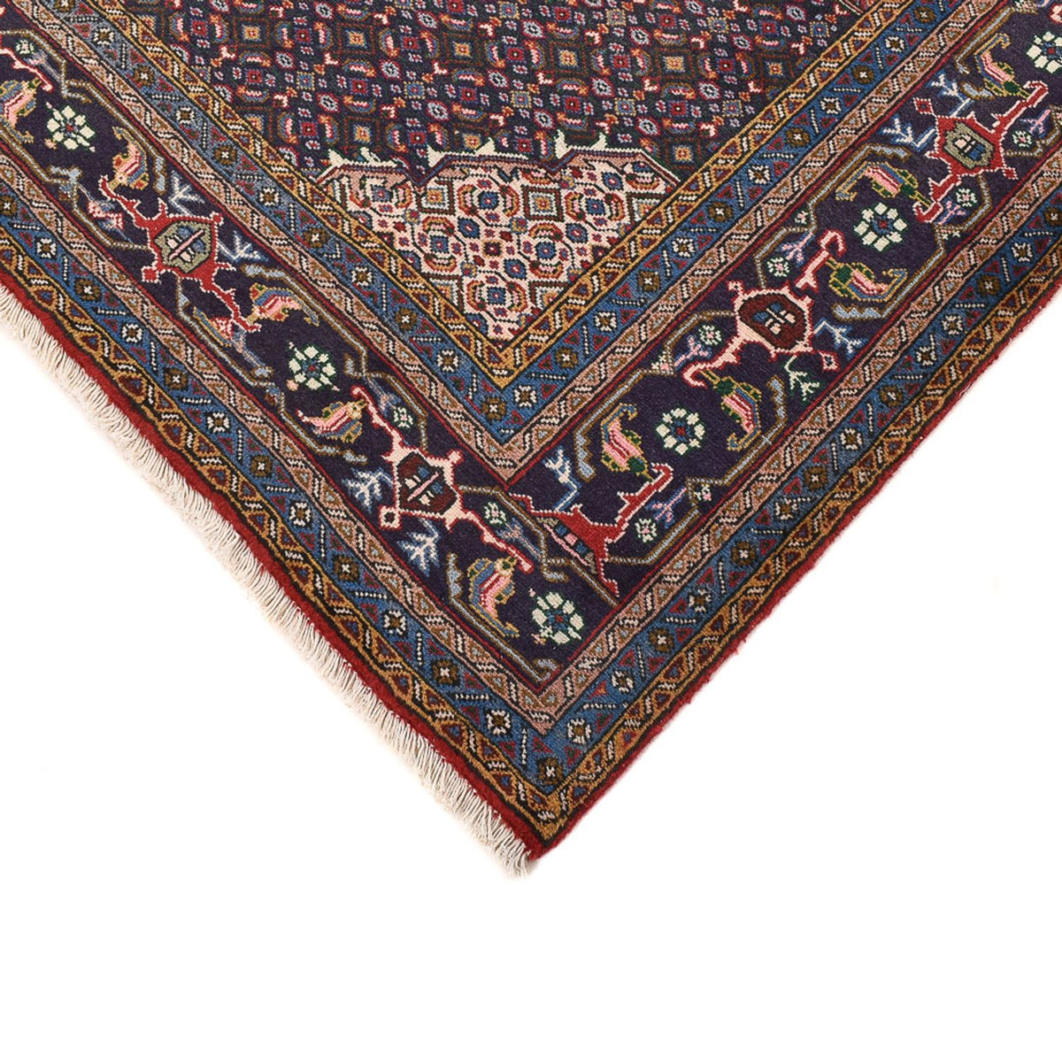 Alfombra persa - Nómada - 287 x 192 cm - rojo burdeos