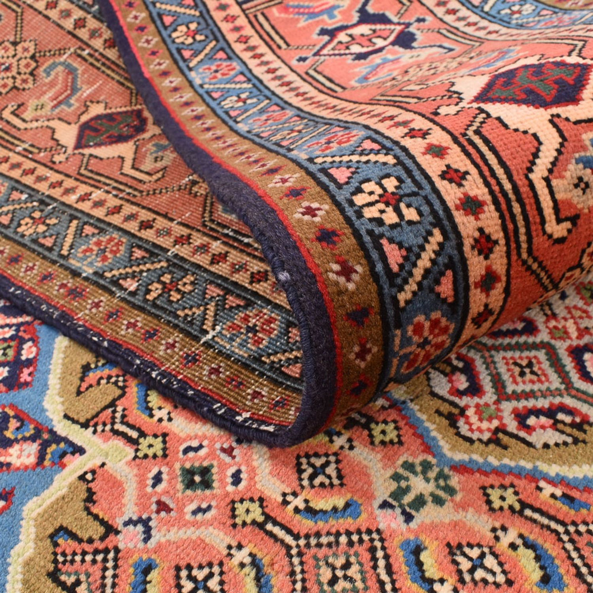 Alfombra persa - Nómada - 282 x 193 cm - rojo claro