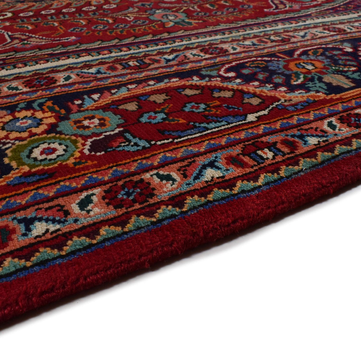 Alfombra persa - Nómada - 300 x 204 cm - rojo oscuro