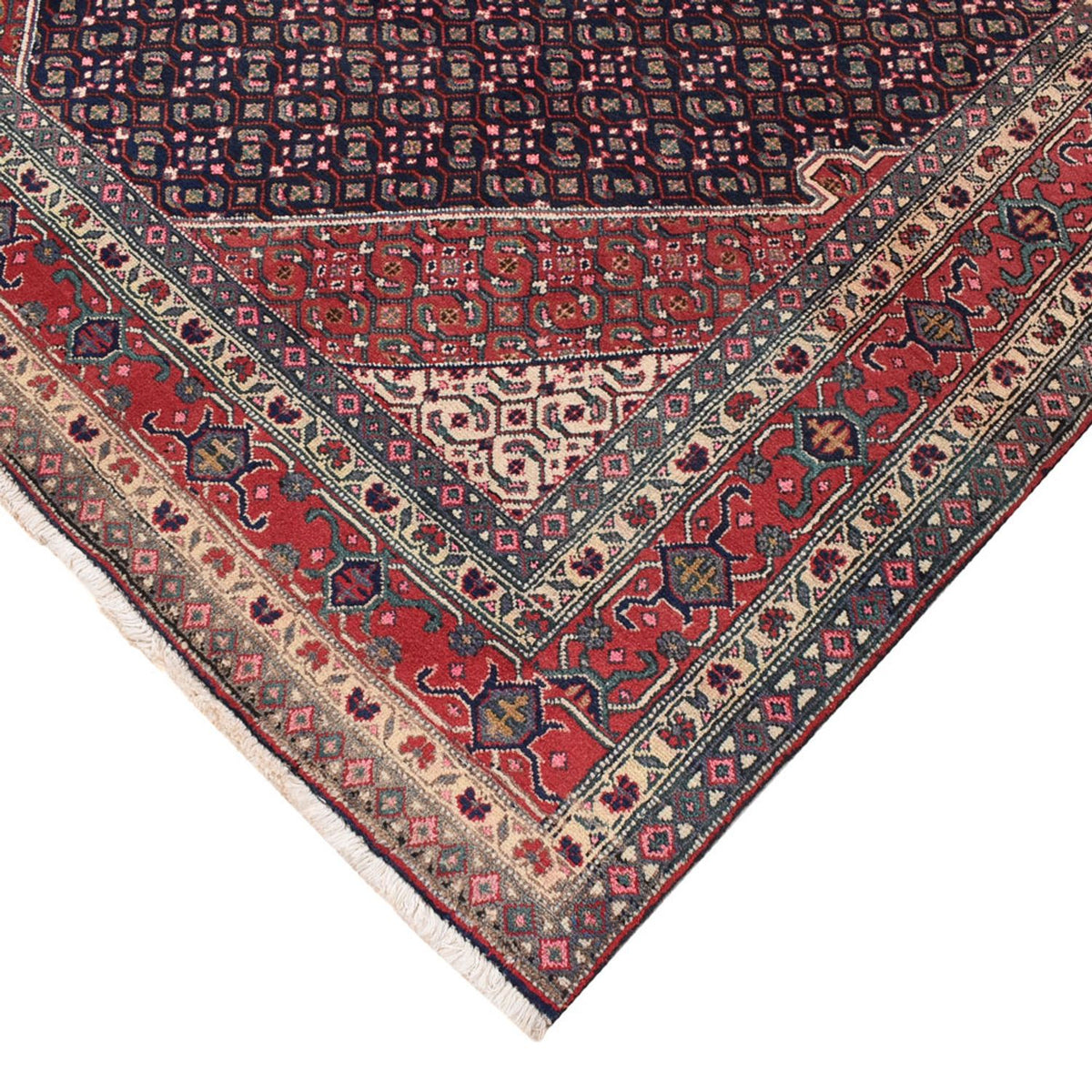 Alfombra persa - Tabriz - 303 x 200 cm - óxido