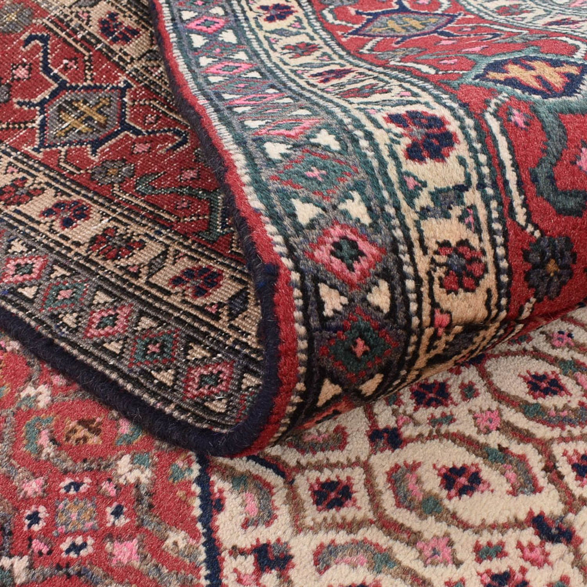 Alfombra persa - Tabriz - 303 x 200 cm - óxido