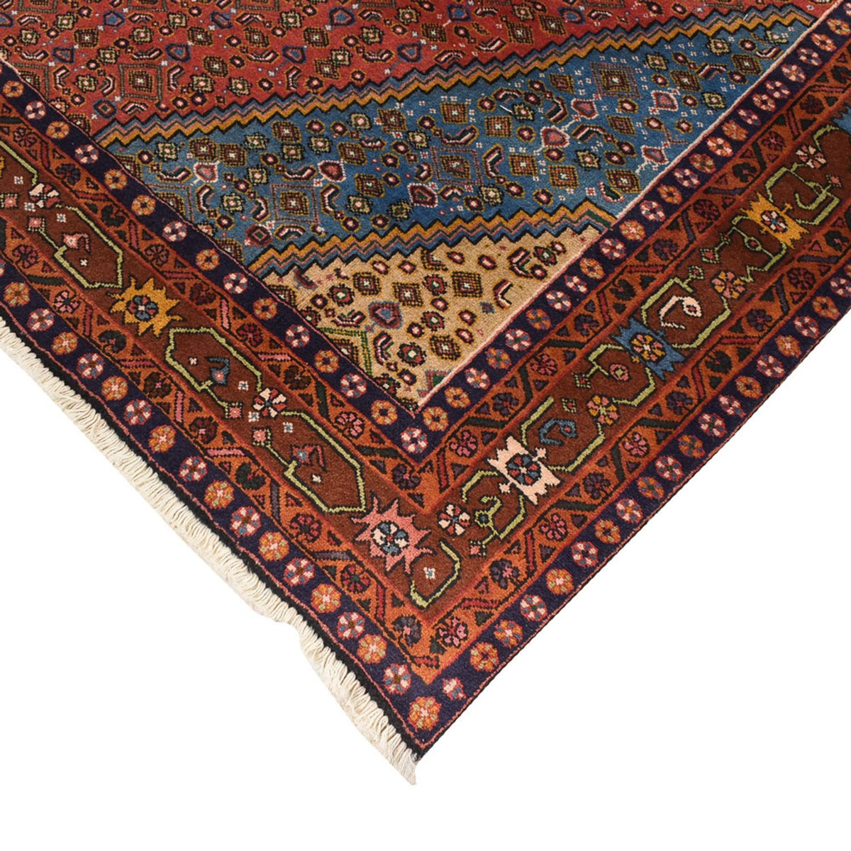 Alfombra persa - Tabriz - 292 x 198 cm - rojo claro
