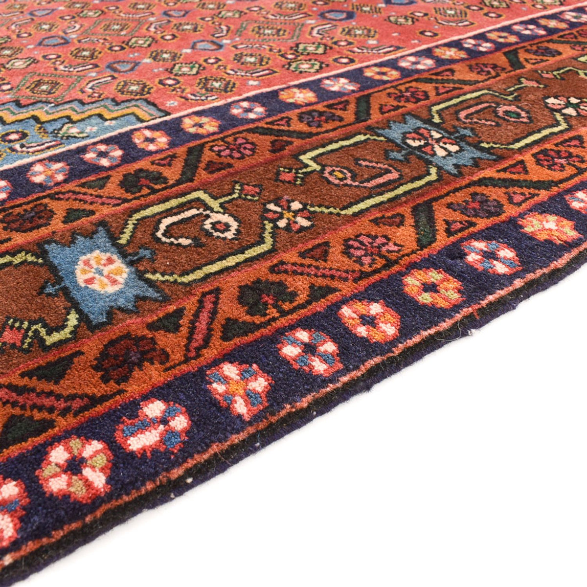 Alfombra persa - Tabriz - 292 x 198 cm - rojo claro