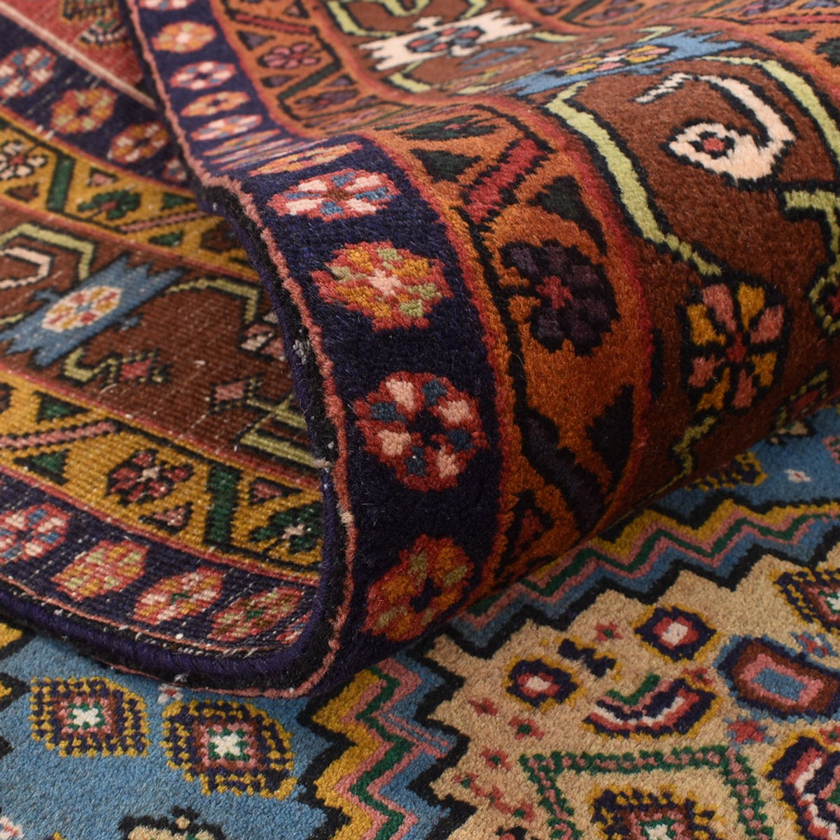 Alfombra persa - Tabriz - 292 x 198 cm - rojo claro