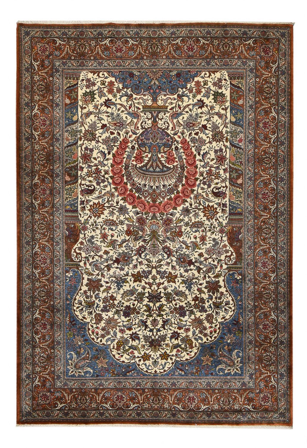 Alfombra persa - Nómada - 295 x 202 cm - multicolor